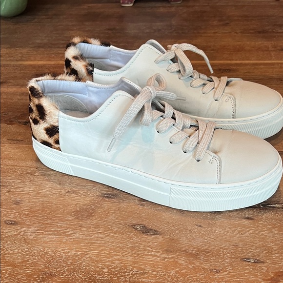 ABLE Leopard Accent Women's Sneakers - Picture 1 of 4